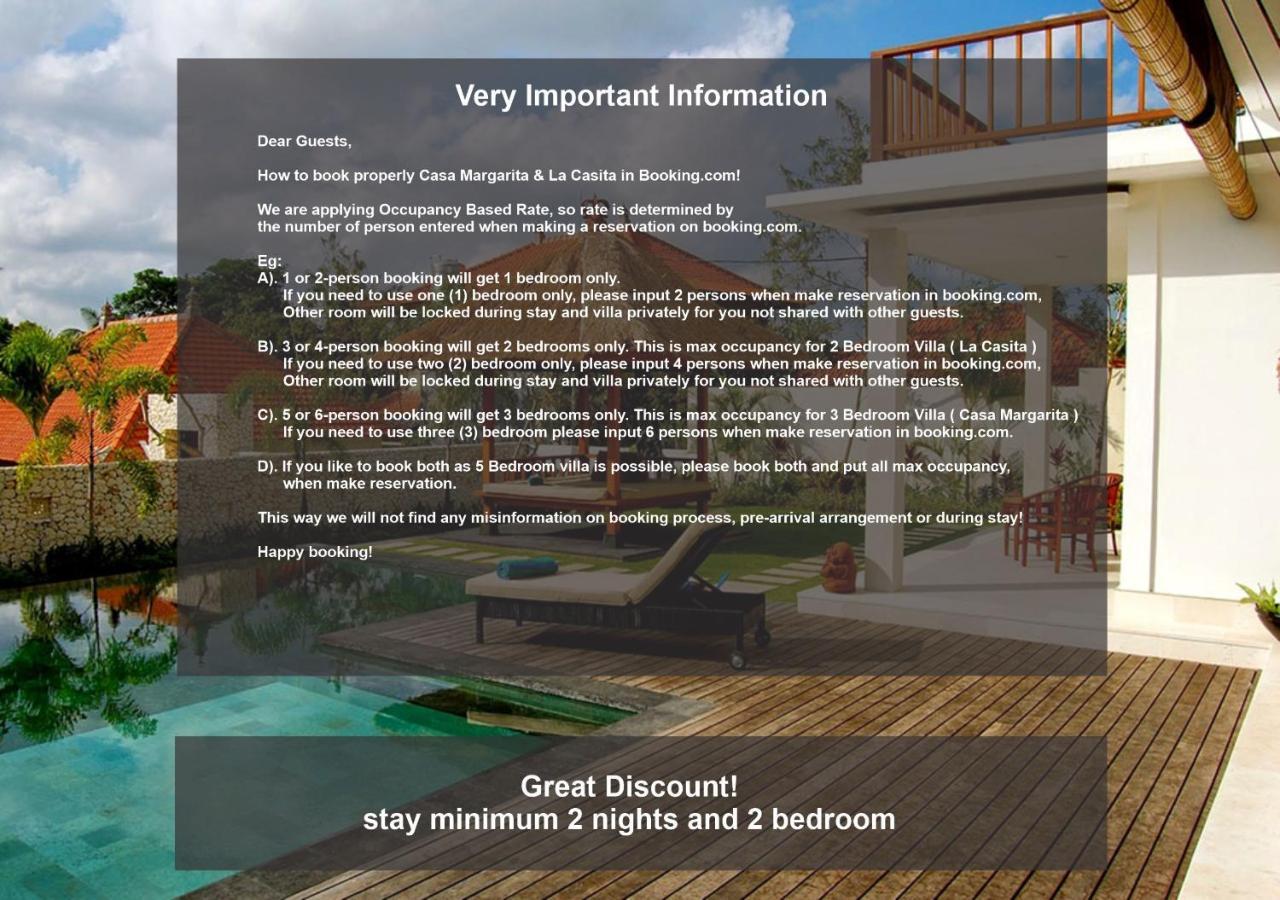 فيلا Casa Margarita Bali تْشانغو المظهر الخارجي الصورة